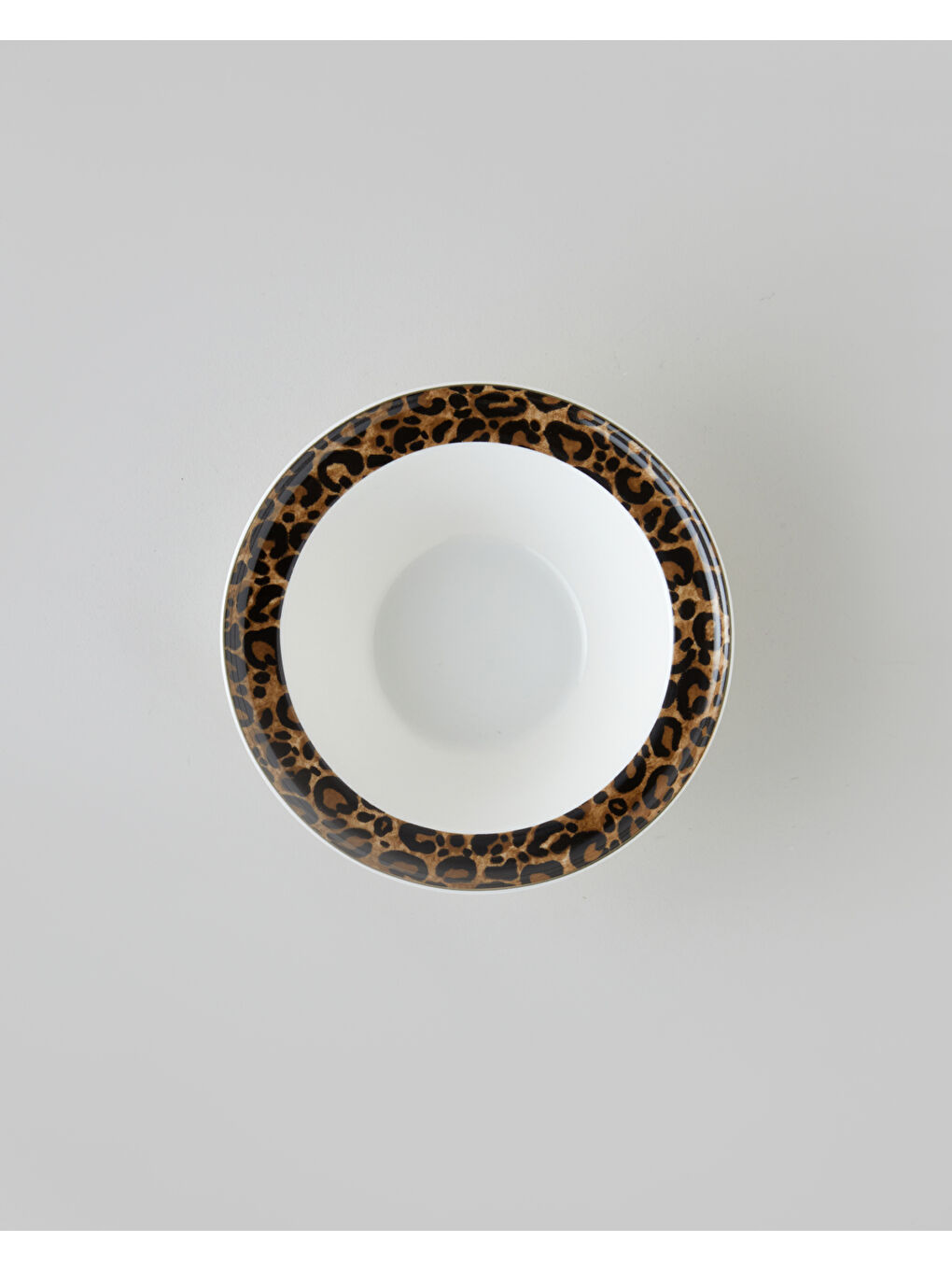 Leopardo Bone Porselen Yemek Takımı 24 Parça 6 Kişilik Kahverengi-5