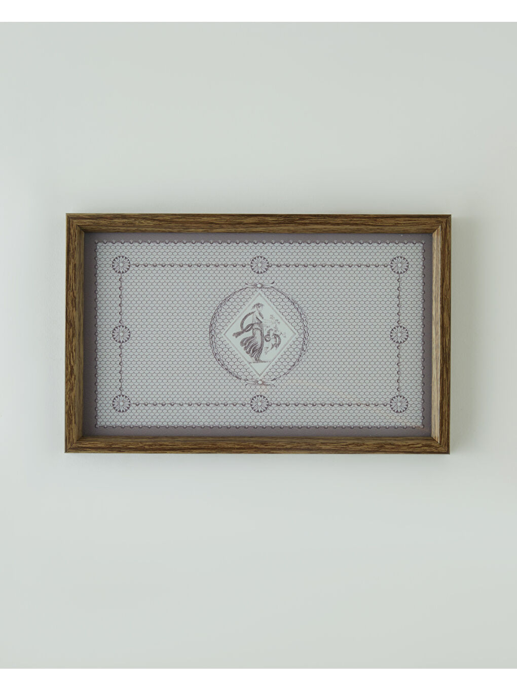 Vesta Dekoratif Tepsi 16x26 cm Bej