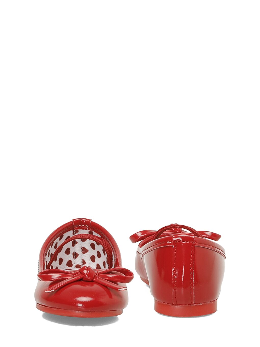 RUGY.B 5FX Kırmızı Kız Çocuk Babet-4