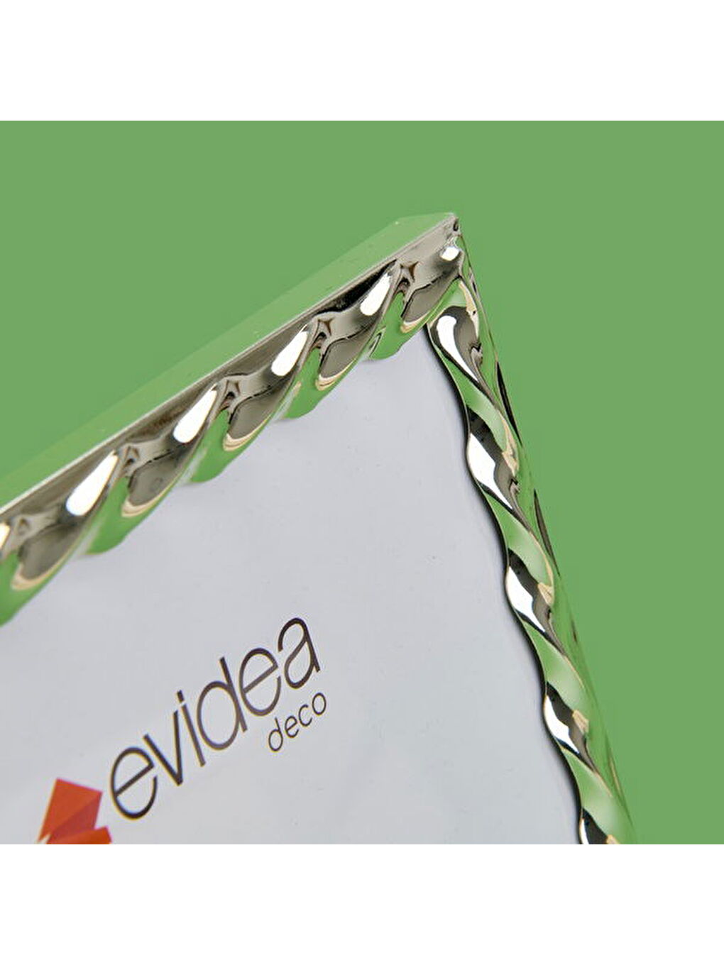 Gri Deco Cordoba Metal Fotoğraf Çerçevesi - Silver - 13x18 cm-1