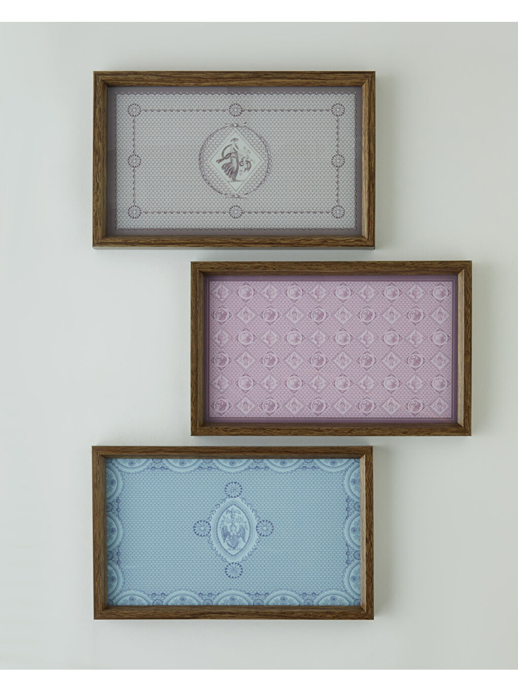 Hera Dekoratif Tepsi 16x26 cm Kırmızı-5