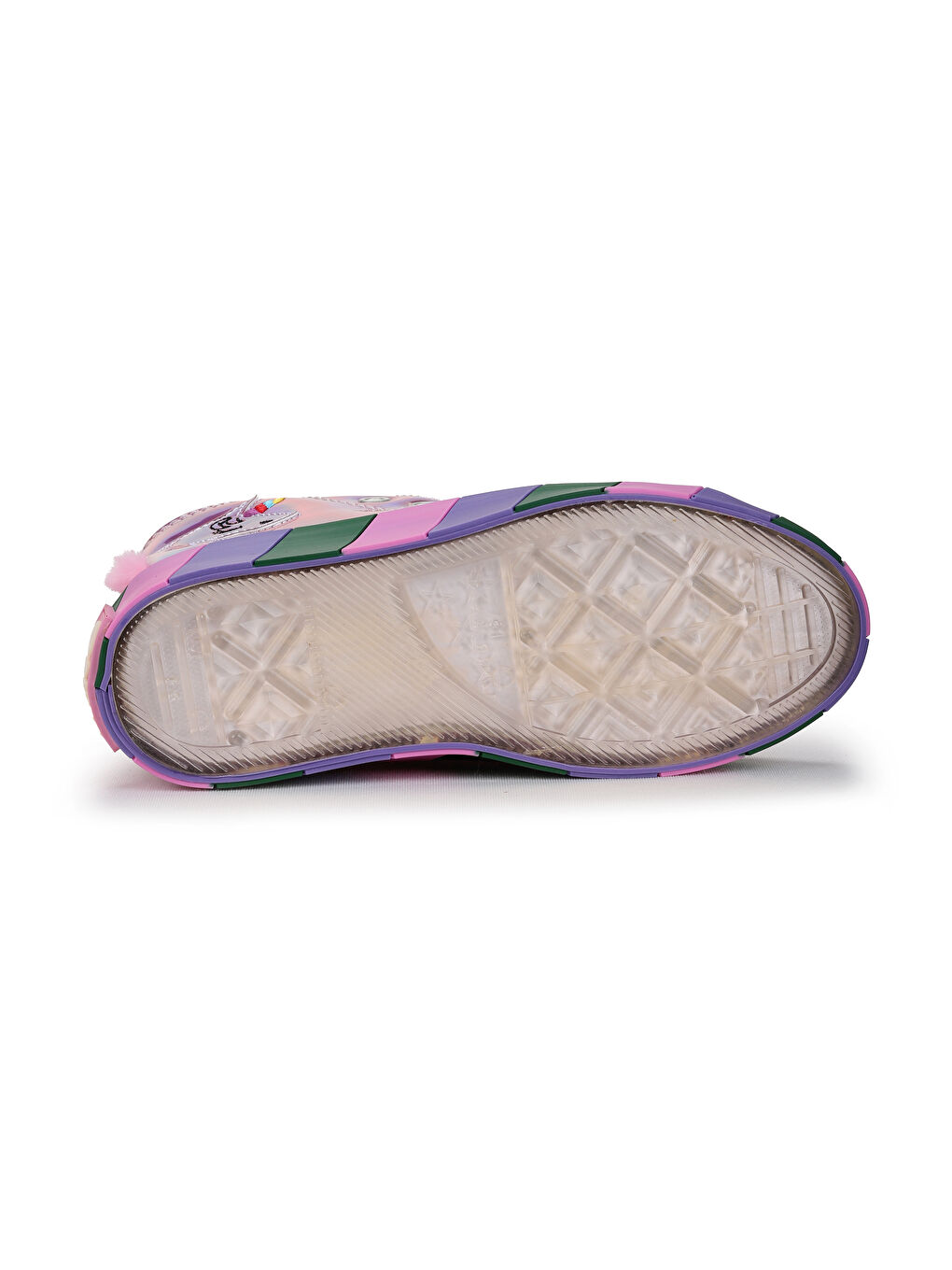 Pembe Fermuarlı Kız Çocuk Spor Ayakkabı-4