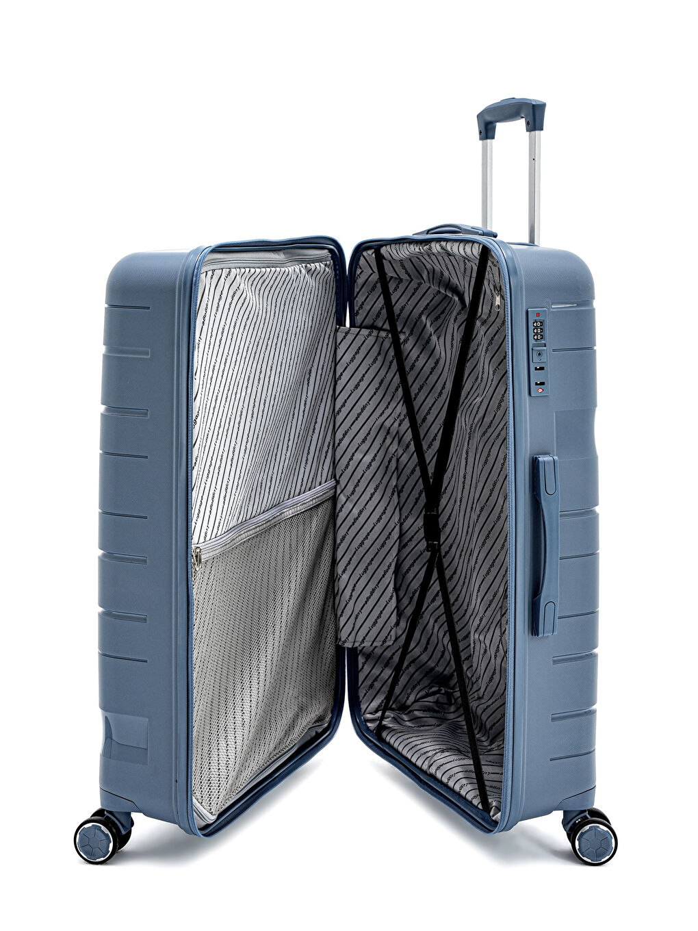 Mavi İthal Pp ClassicGo Büyük Boy Valiz-5