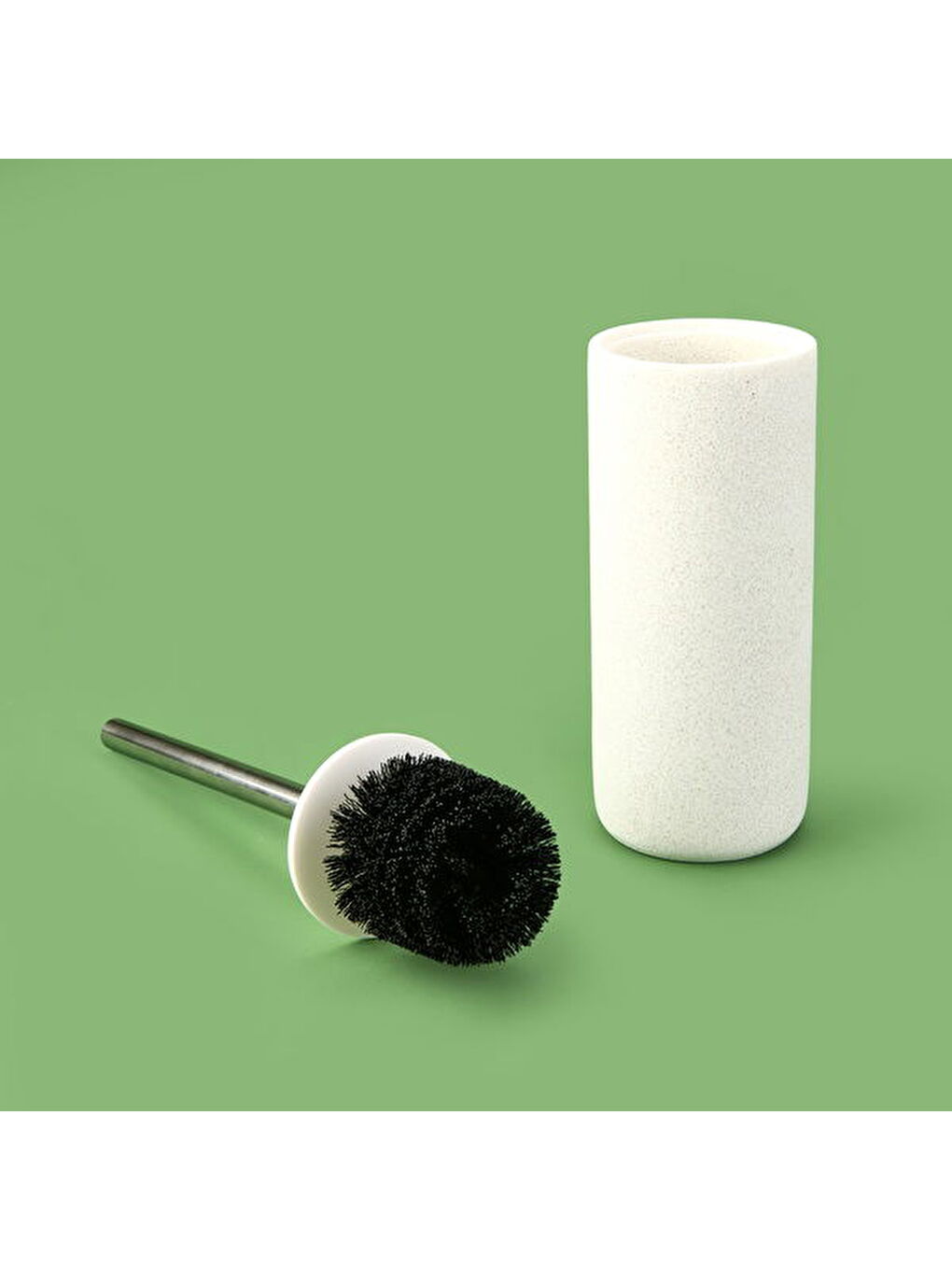 Pumi Tuvalet Fırçası - Beyaz-3