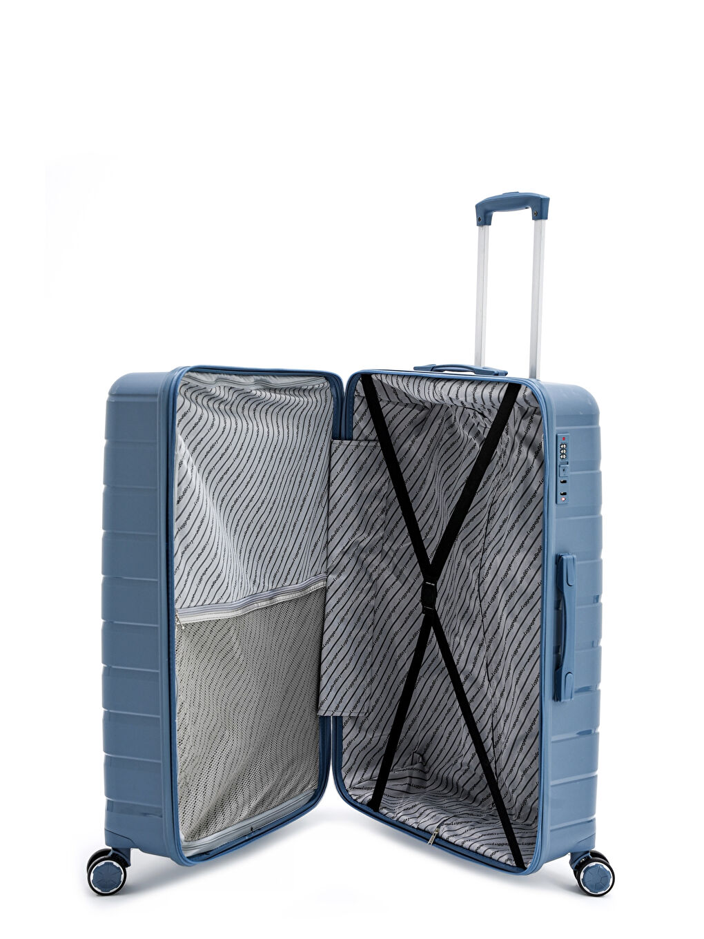 Mavi İthal Pp Titan Valiz Seti-7