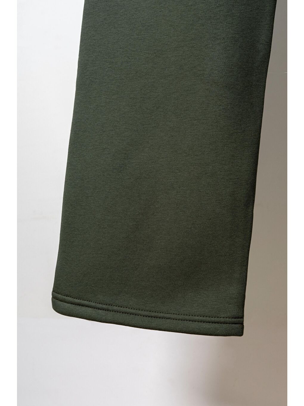 Haki 3 İp Bol Paçalı Kız Çocuk Eşofman Altı-3