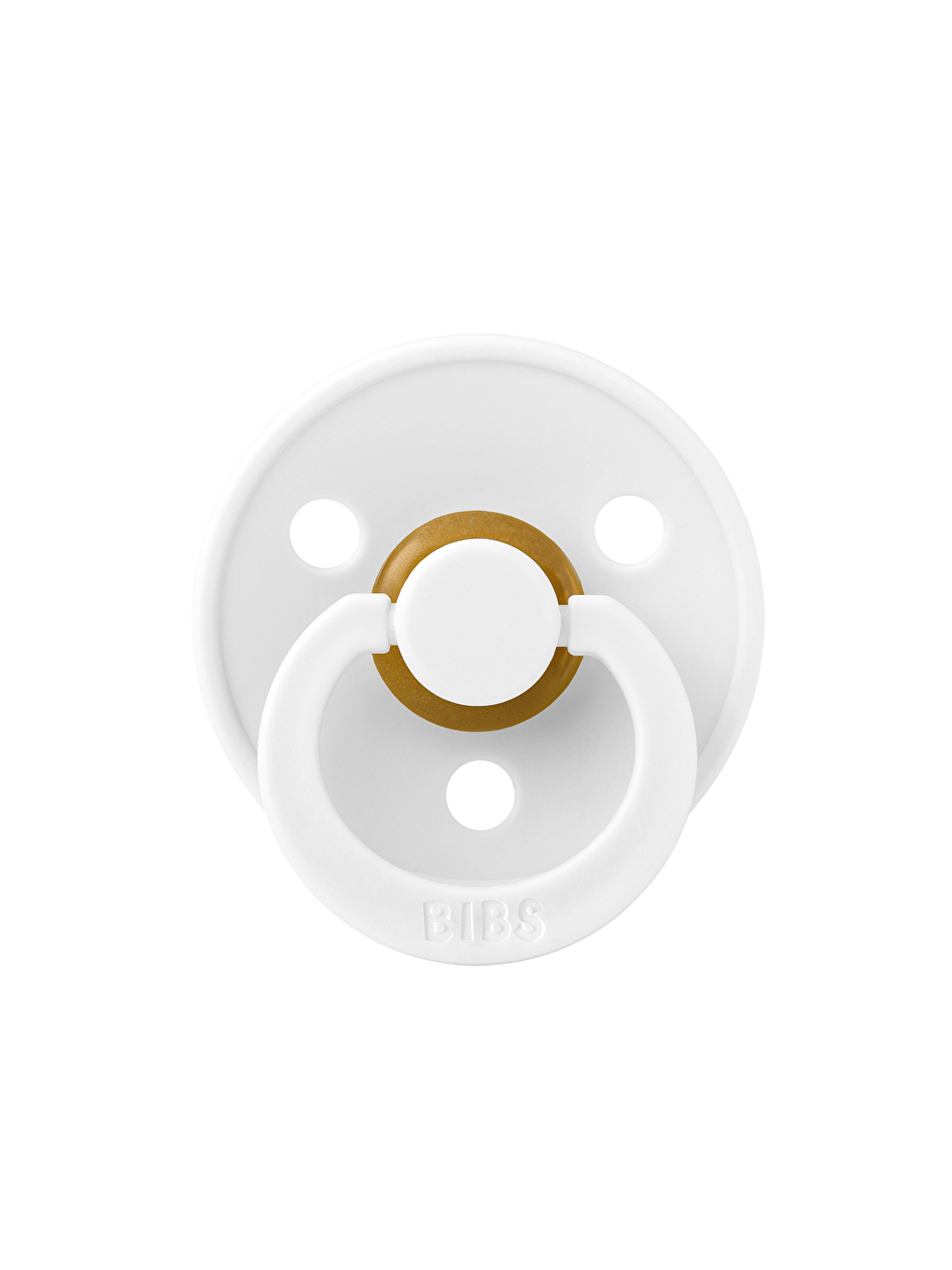 Bibs Colour Kauçuk Emzik - White-0-6 Ay - 1