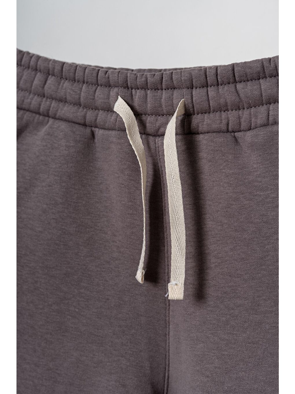 Gri 3 İp Bol Paçalı Kız Çocuk Eşofman Altı-2