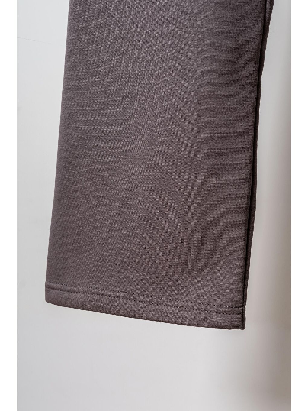 Gri 3 İp Bol Paçalı Kız Çocuk Eşofman Altı-3