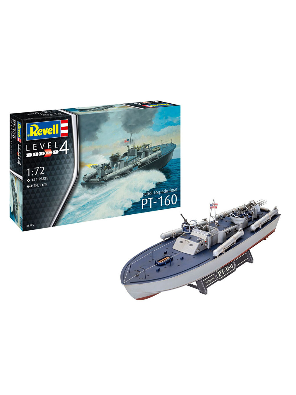 Revell Renksiz Maket Patrol Torpedo Boat PT-160 05175