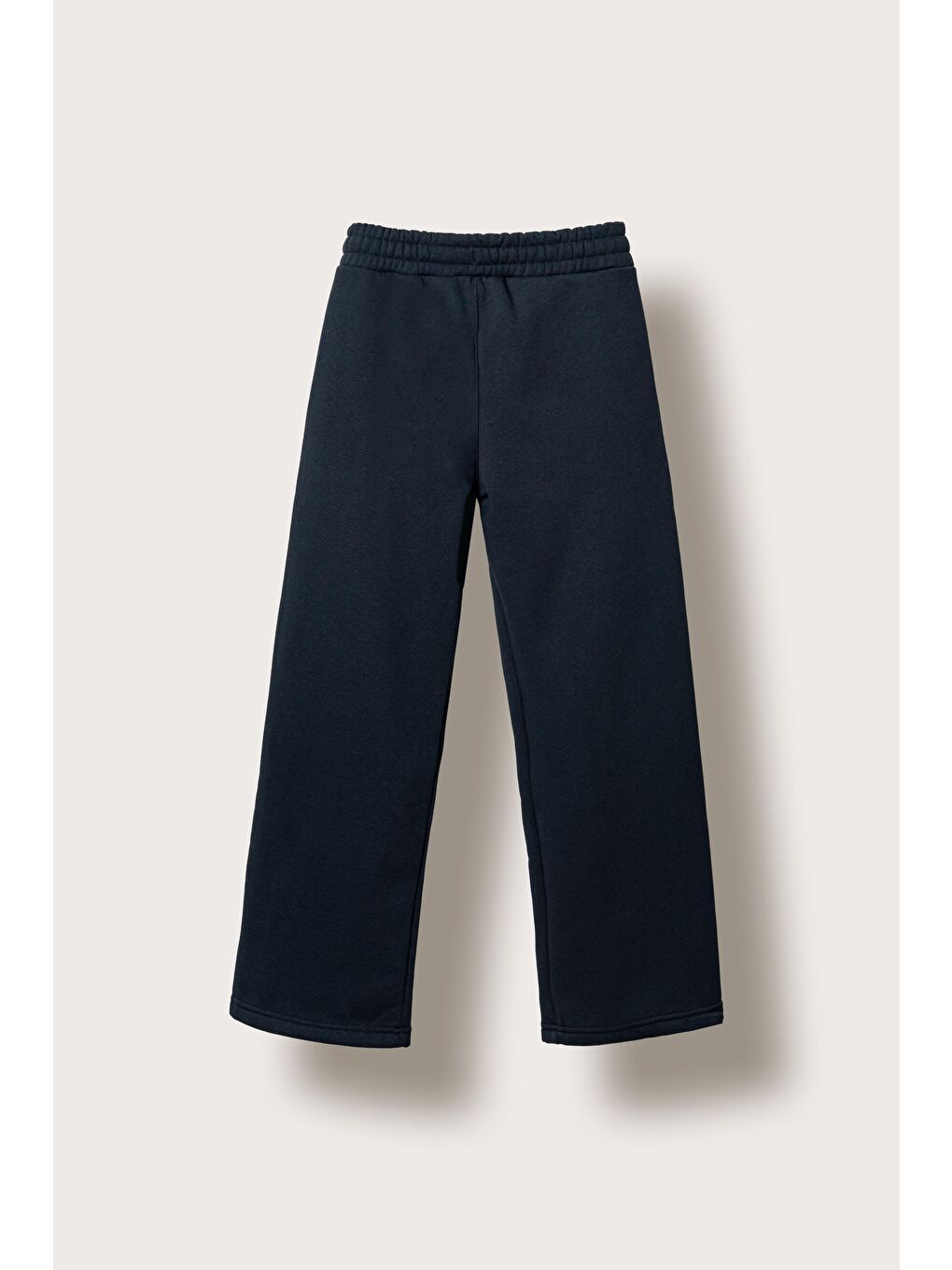 Lacivert 3 İp Bol Paçalı Kız Çocuk Eşofman Altı-5