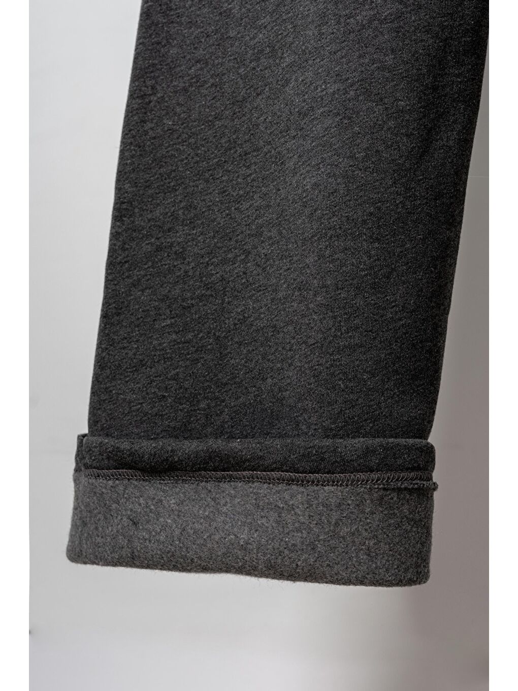 Antrasit 3 İp Bol Paçalı Kız Çocuk Eşofman Altı-4