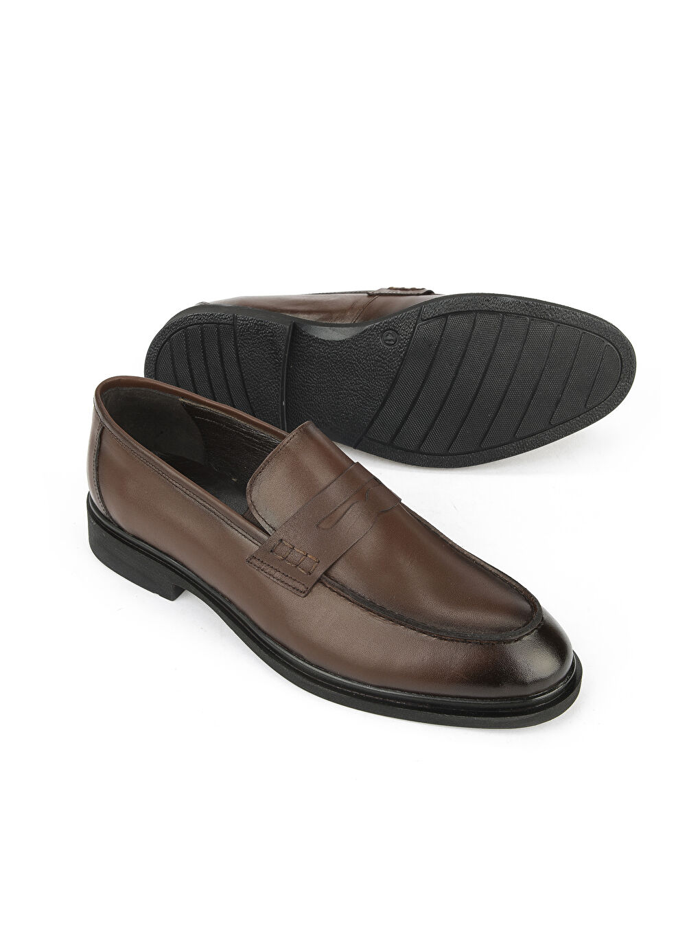 Kahverengi Erkek Hakiki Deri Klasik Ayakkabı 1531056Z4612 Kahve-3