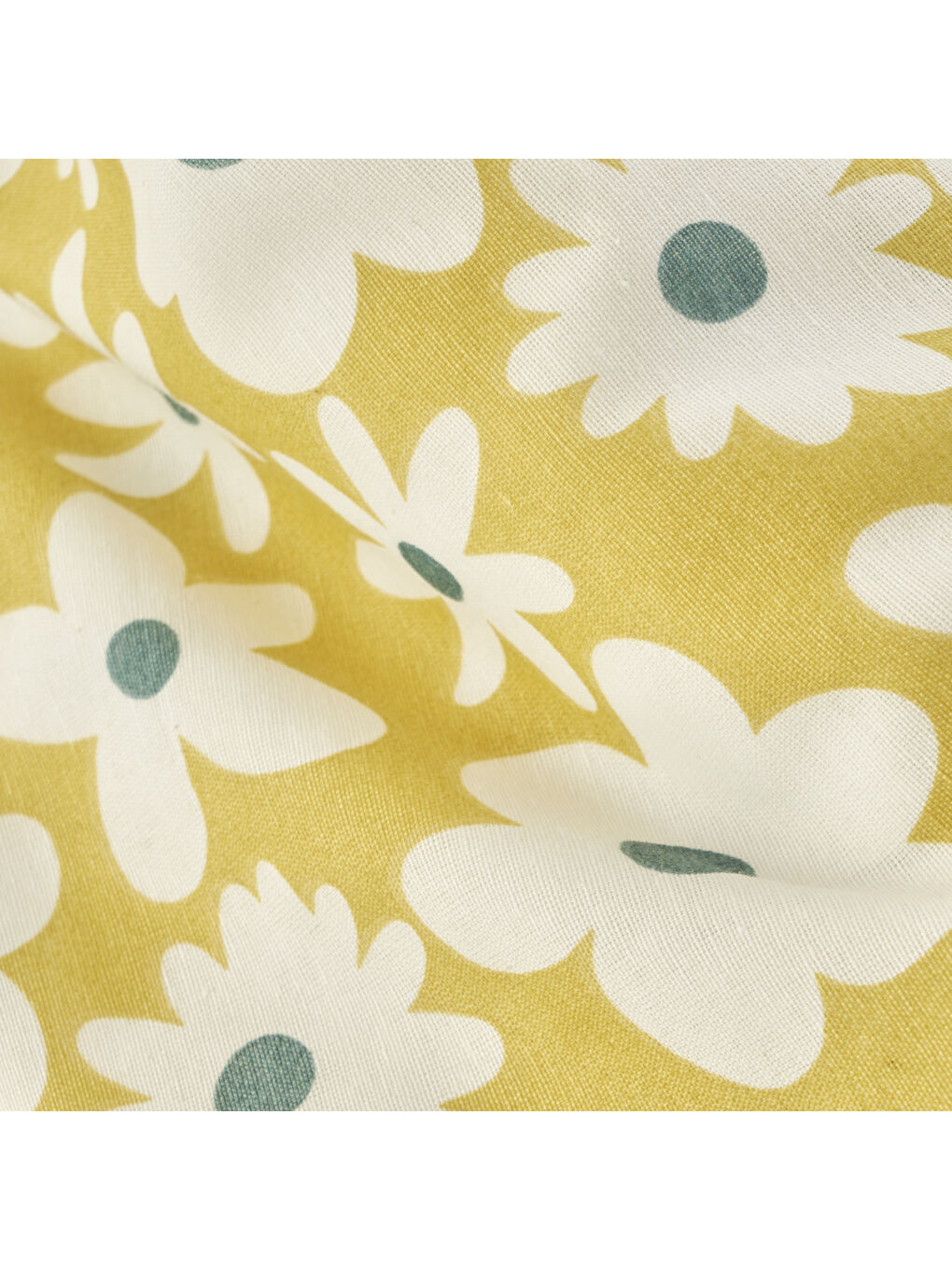 Naomi Pamuklu Tek Kişilik Nevresim Takımı Sarı (160x220 cm)-4