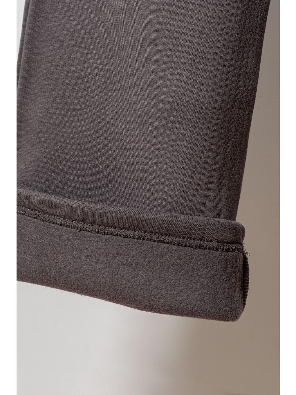 Gri 3 İp Yanlar Çizgili Kız  Çocuk Eşofman Altı-4