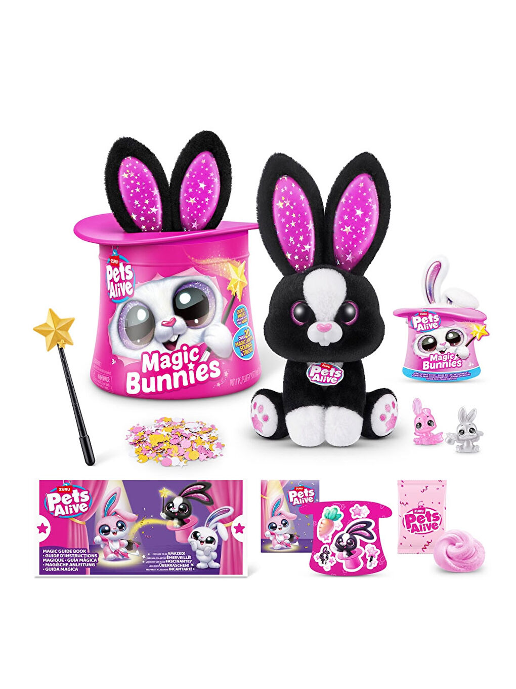 Sihirli Tavşan Siyah 9549