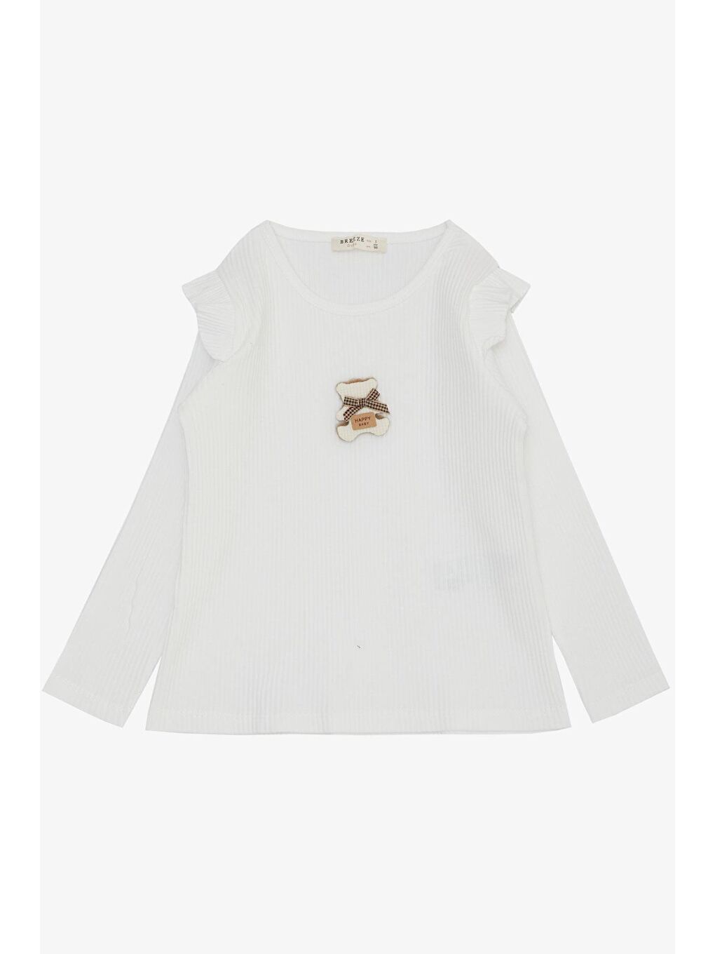 Beyaz Kız Çocuk Tişört