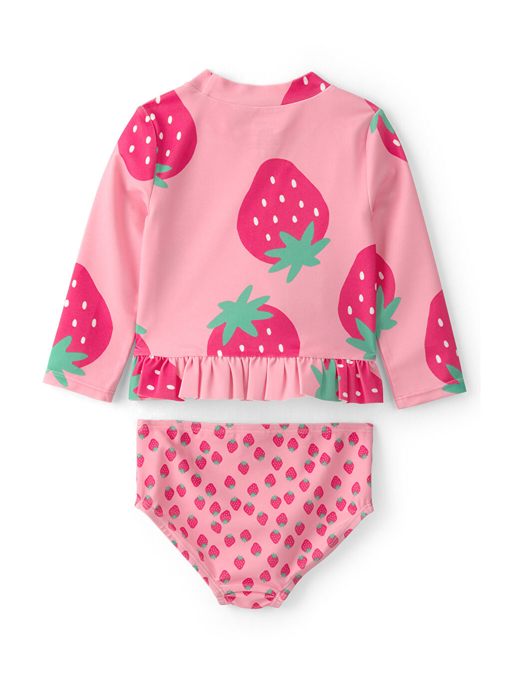 Karışık Kız Bebek Güneş Koruyucu Mayo Set 6 Ay-24 Ay Çok Renkli-1