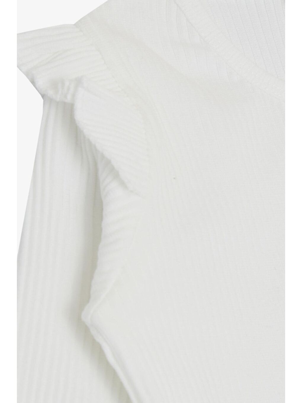 Beyaz Kız Çocuk Tişört-3