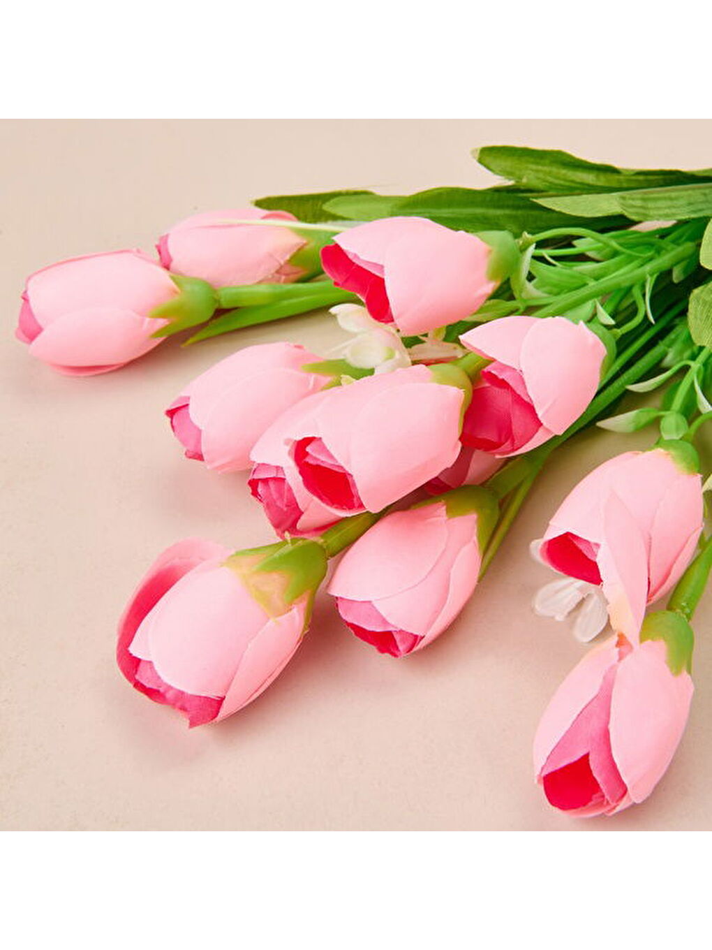 Manolya Yapay Çiçek - Açık Pembe - 38 cm-1