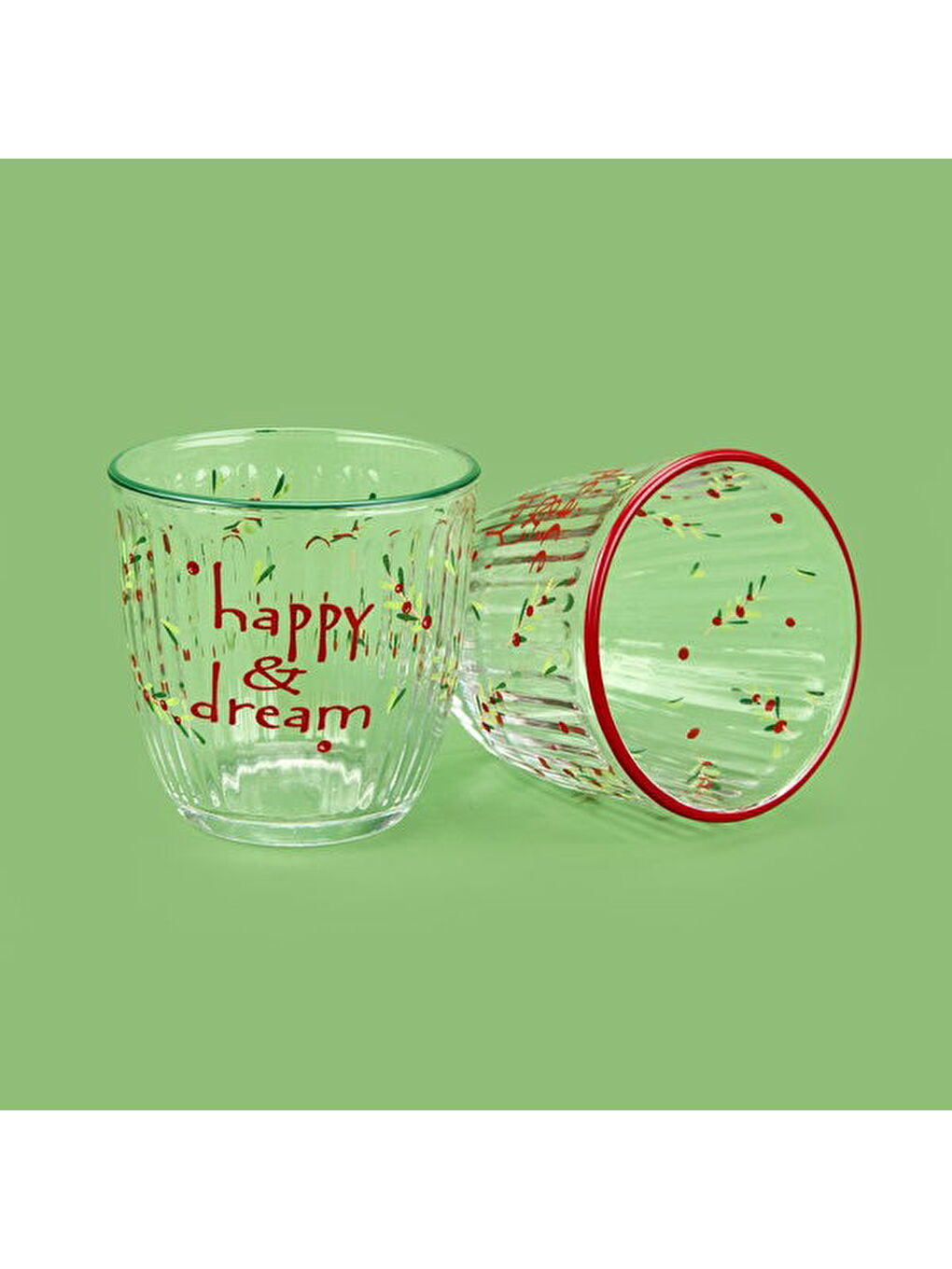 Karışık Clara 4'lü Su Bardağı Seti - Renkli - 290 ml-3