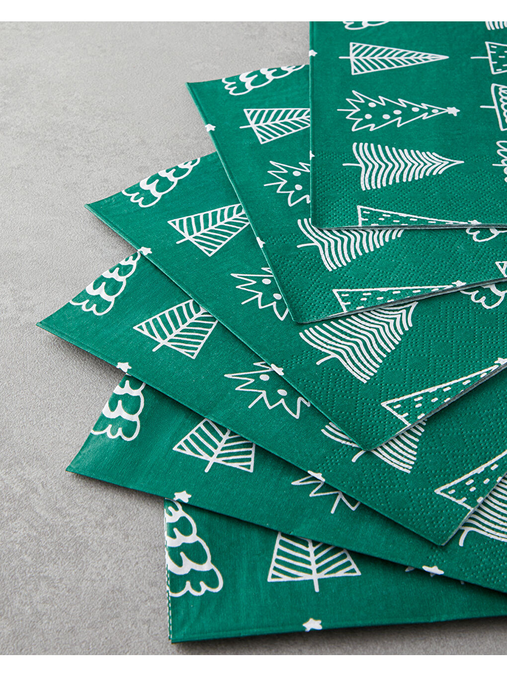 Jollytree Kağıt 20'li Kağıt Peçete 33x33 cm Yeşil-1