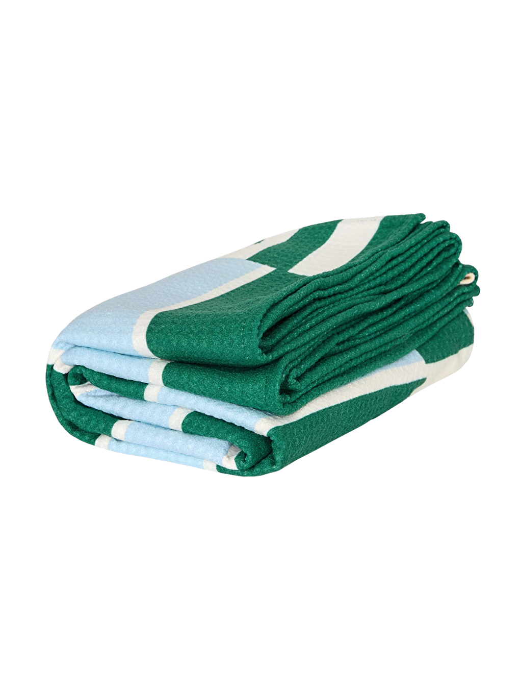Yeşil Dock And Bay Banyo Havlusu Waffle L Peppermint Punch-3