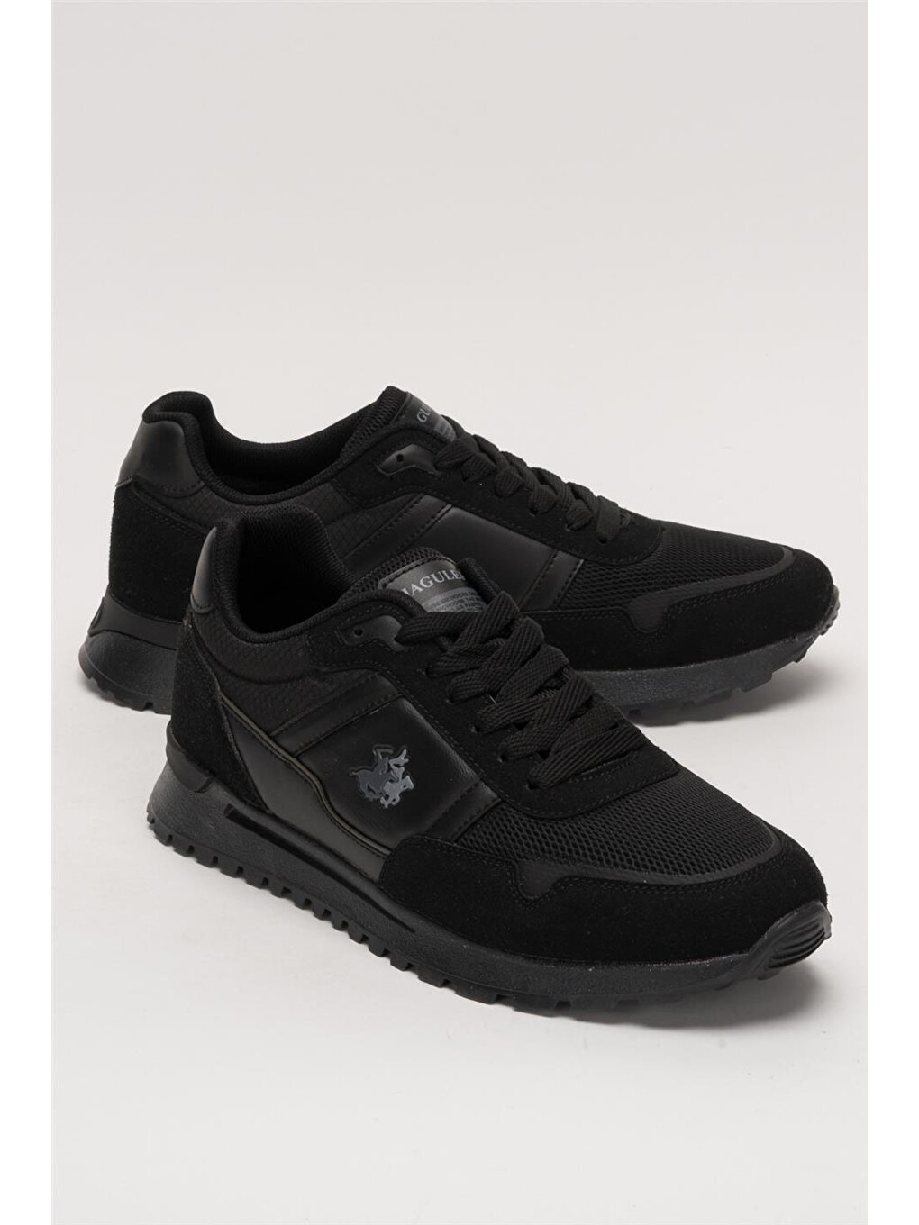 Siyah Erkek Ortopedik Günlük Yürüyüş Koşu Sneaker Spor Ayakkabı Sİyah-1