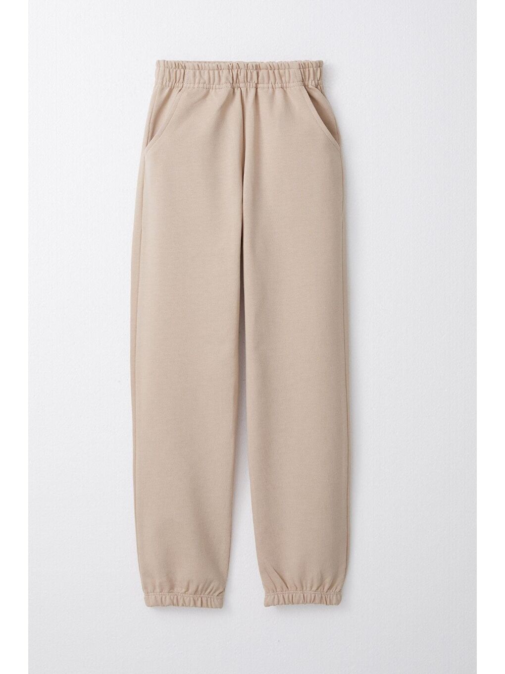 Erkek Çocuk Eşofman Alt Basic Bej (4-8 Yaş)