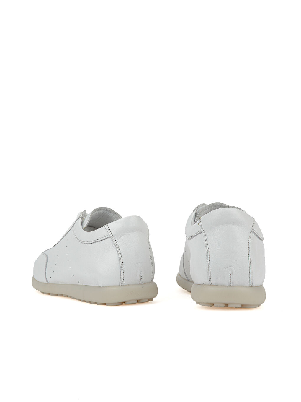 Erkek Hakiki Deri Günlük Ayakkabı 1611024Z5820 Beyaz-2