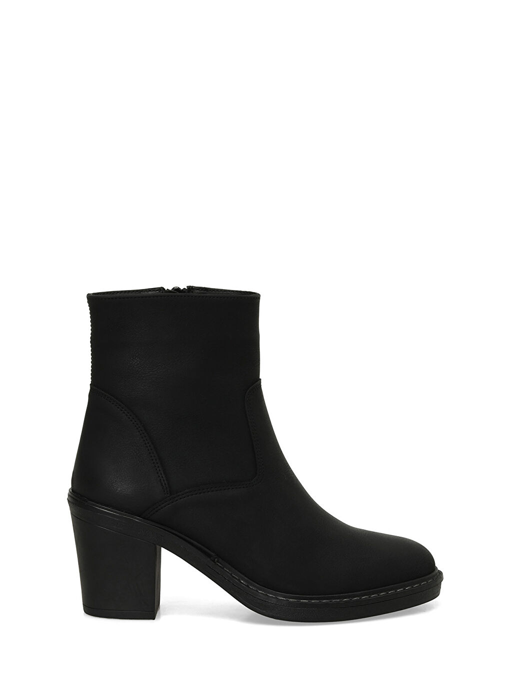 24K-627 4PR Siyah Kadın Topuklu Bot