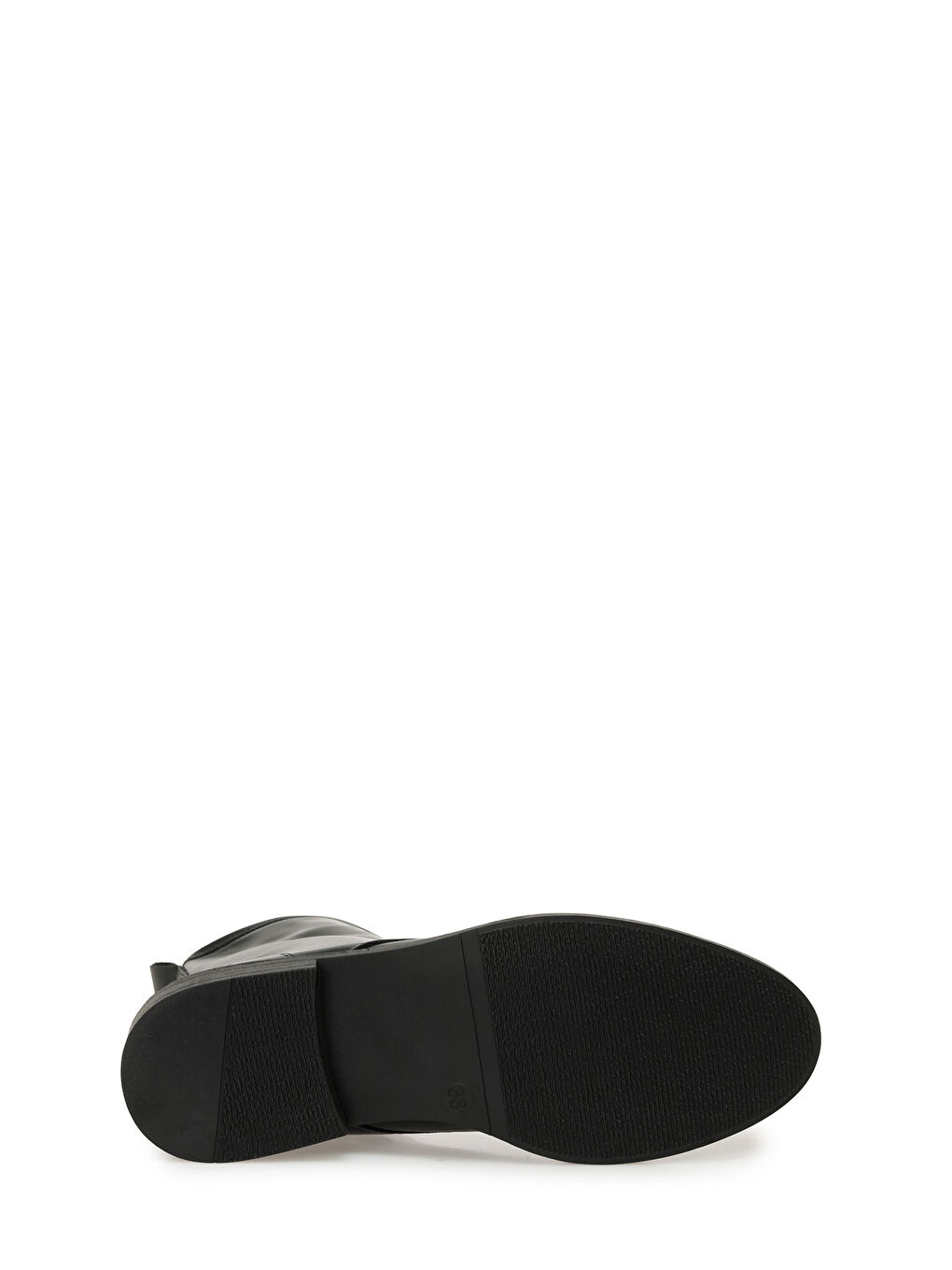 25K-7009 5PR Siyah Kadın Düz Bot-5