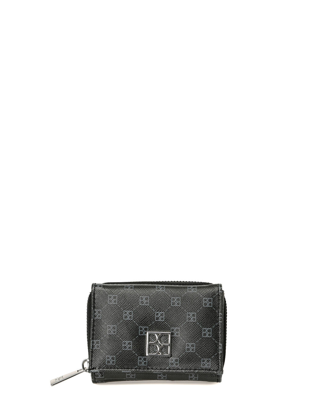 MINI MONOGRAM 5PR Siyah Kadın Cüzdan