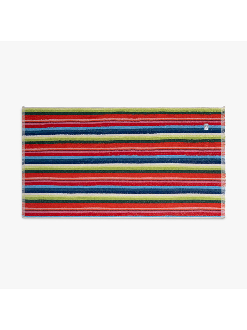 Karışık Stripe Red Plaj Havlusu Renkli-7