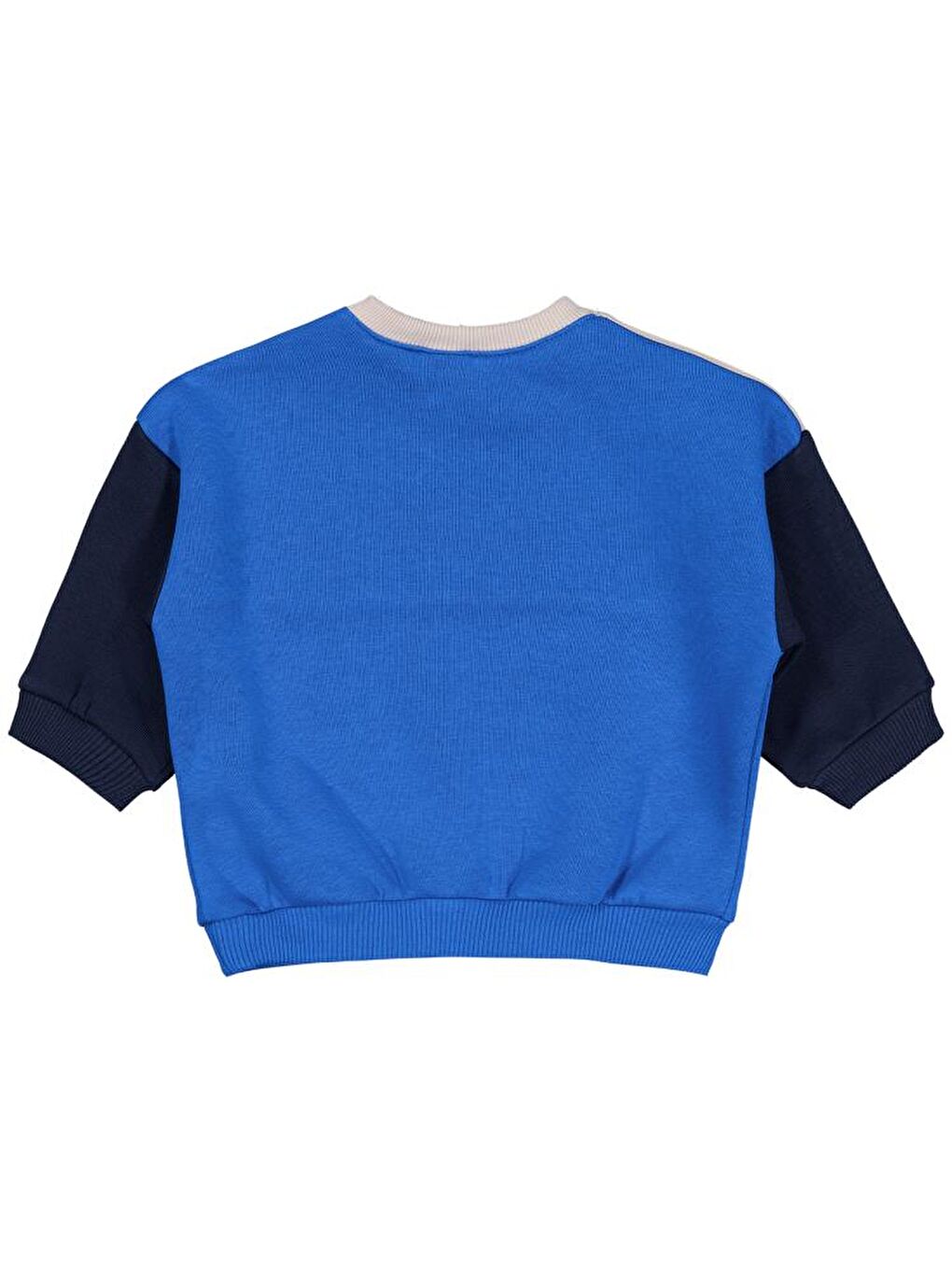 Mavi Baby Parçalı 6-18 Ay Sweatshirt