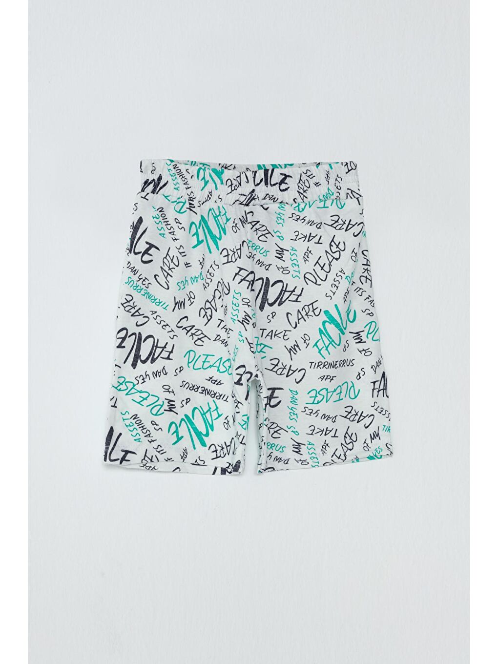 Lacivert 2'li Erkek Bebek Şort-1