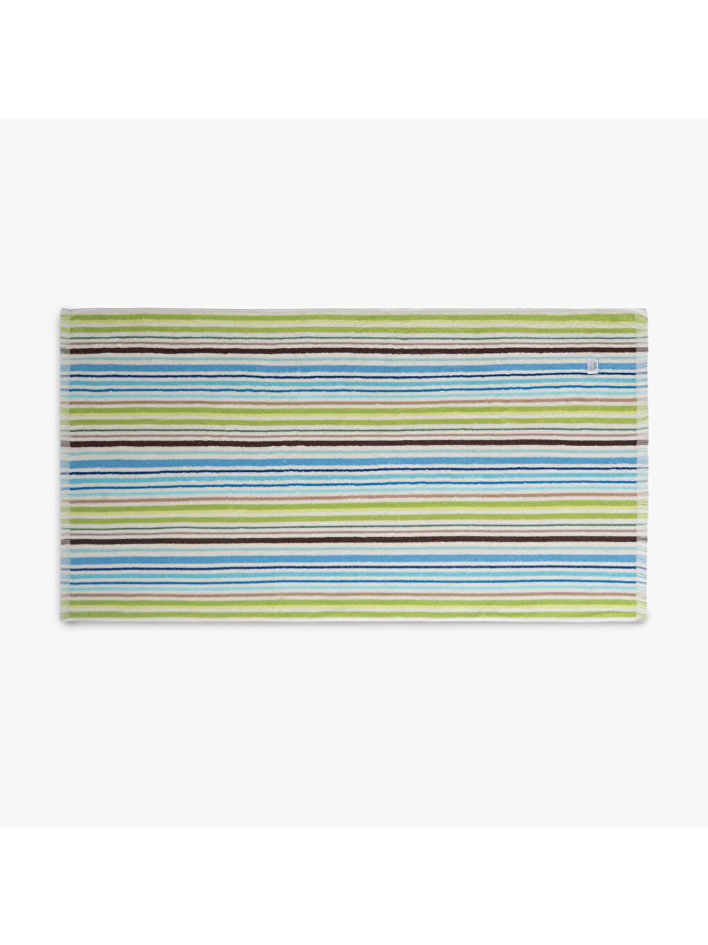 Karışık Stripe Green Plaj Havlusu Renkli-7