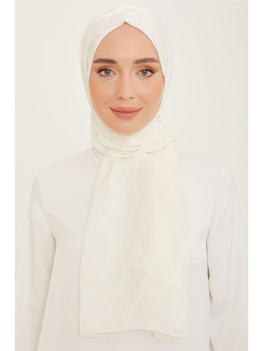 Beyaz Trend Ruby Şal 3 100-1