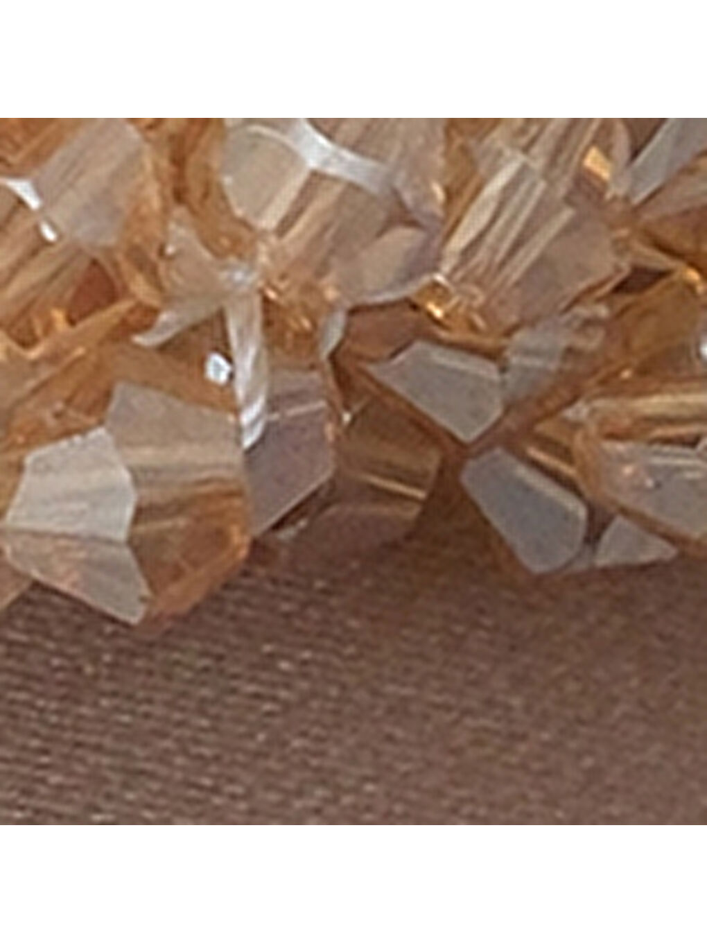 Bej Katlin Düz Topuklu Saten Taşlı Küt Burunlu Kadın Terlik-6