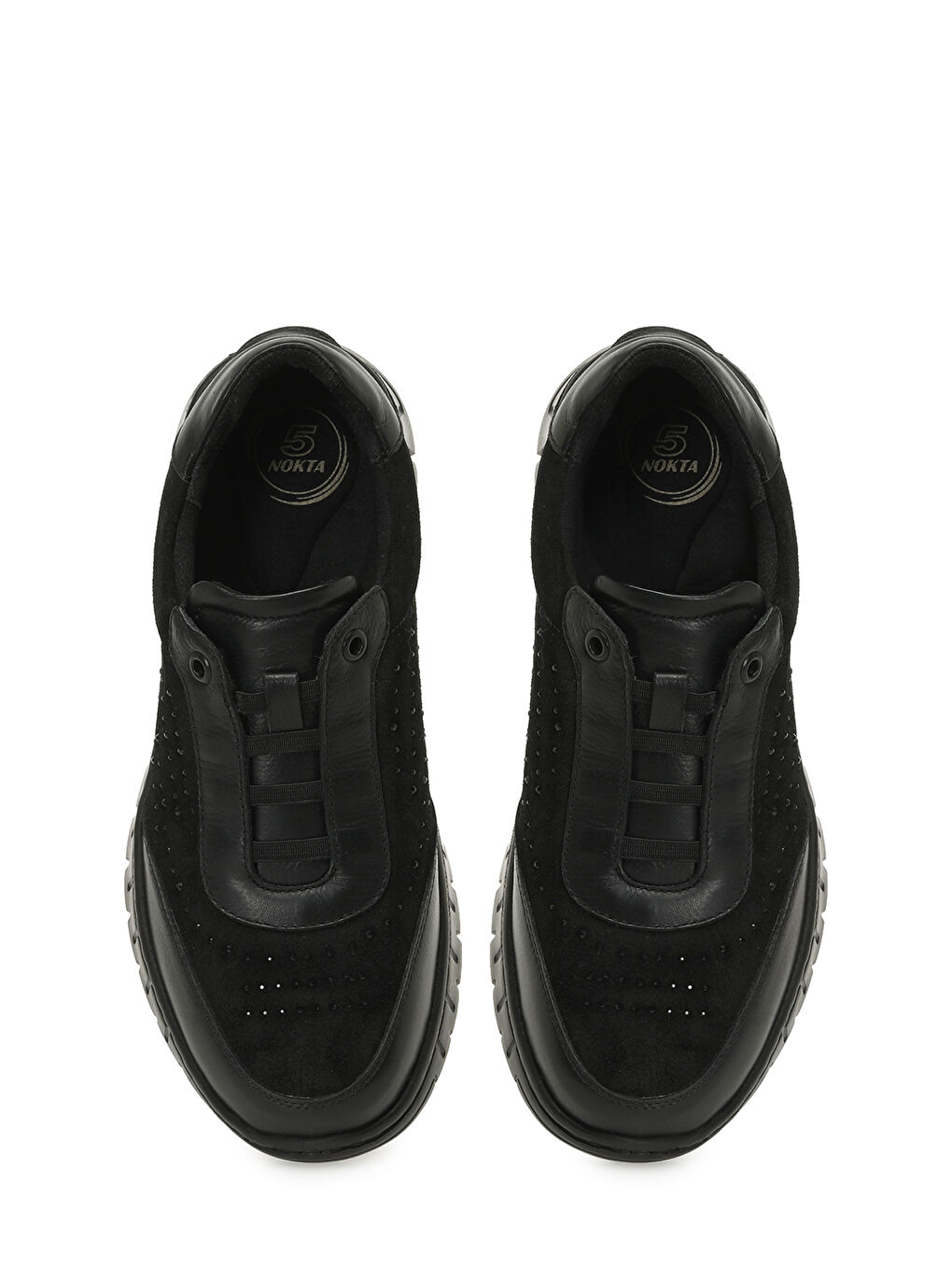 105607.NZ5PR Siyah Kadın Düz Ayakkabı-3