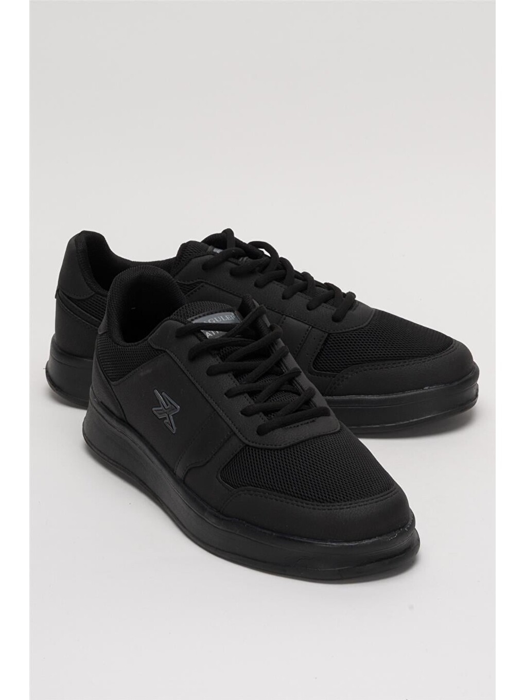 Siyah Erkek Günlük Sneaker Rahat Spor Ayakkabı Sİyah-1