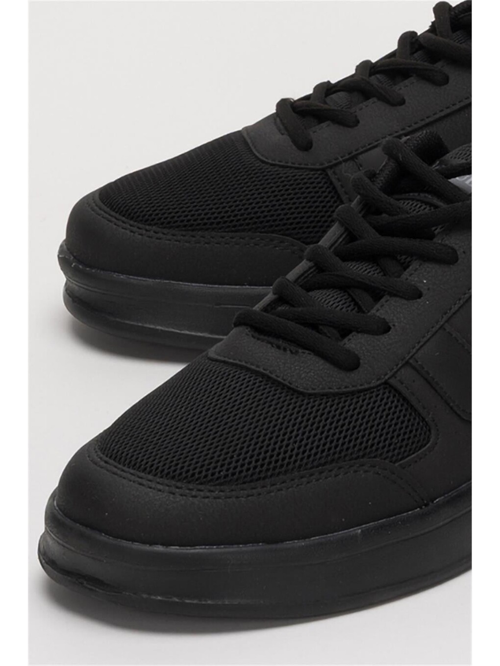 Siyah Erkek Günlük Sneaker Rahat Spor Ayakkabı Sİyah-4