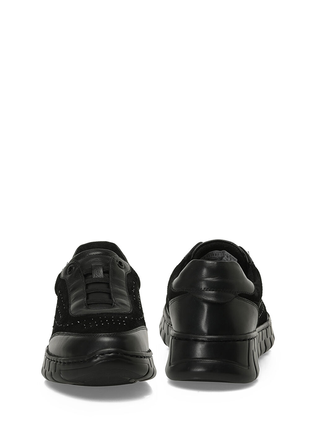 105607.NZ5PR Siyah Kadın Düz Ayakkabı-4