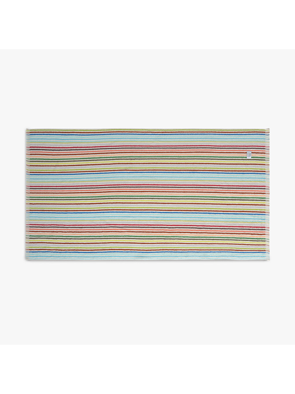 Karışık Stripe Sunset Plaj Havlusu Renkli-8