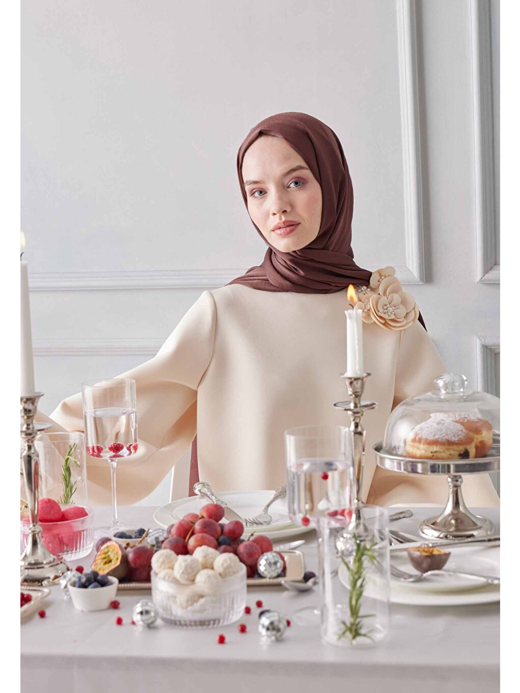 Kırmızı Janjanlı Şal Erik Çürüğü-1