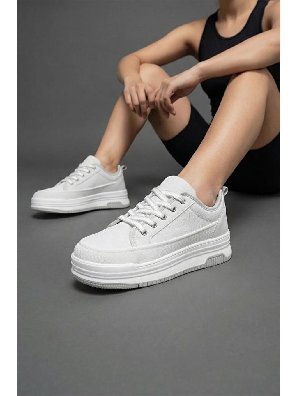 Gri DS Opal Sneaker 2025 Kadın-2