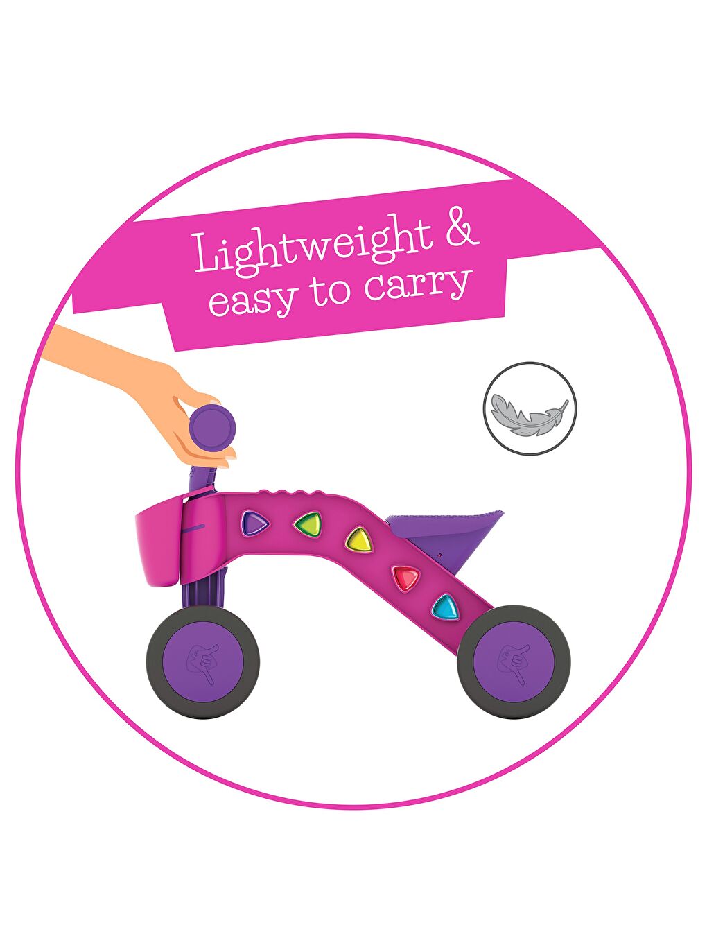 Itsibitsi Bloklar - Bin Sür - Denge - Fuşya-3