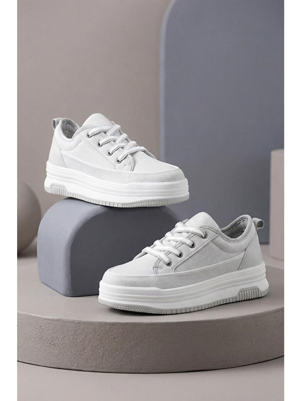 Gri DS Opal Sneaker 2025 Kadın-4