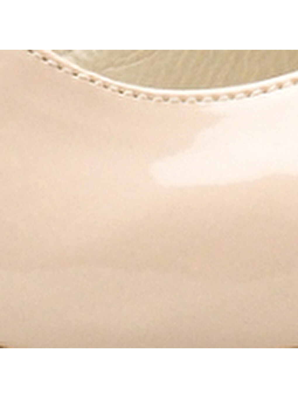 Ekru Ramonda Hakiki Deri Astarlı Sivri Burunlu Orta Topuklu Arkası Açık Kadın Ayakkabı-6