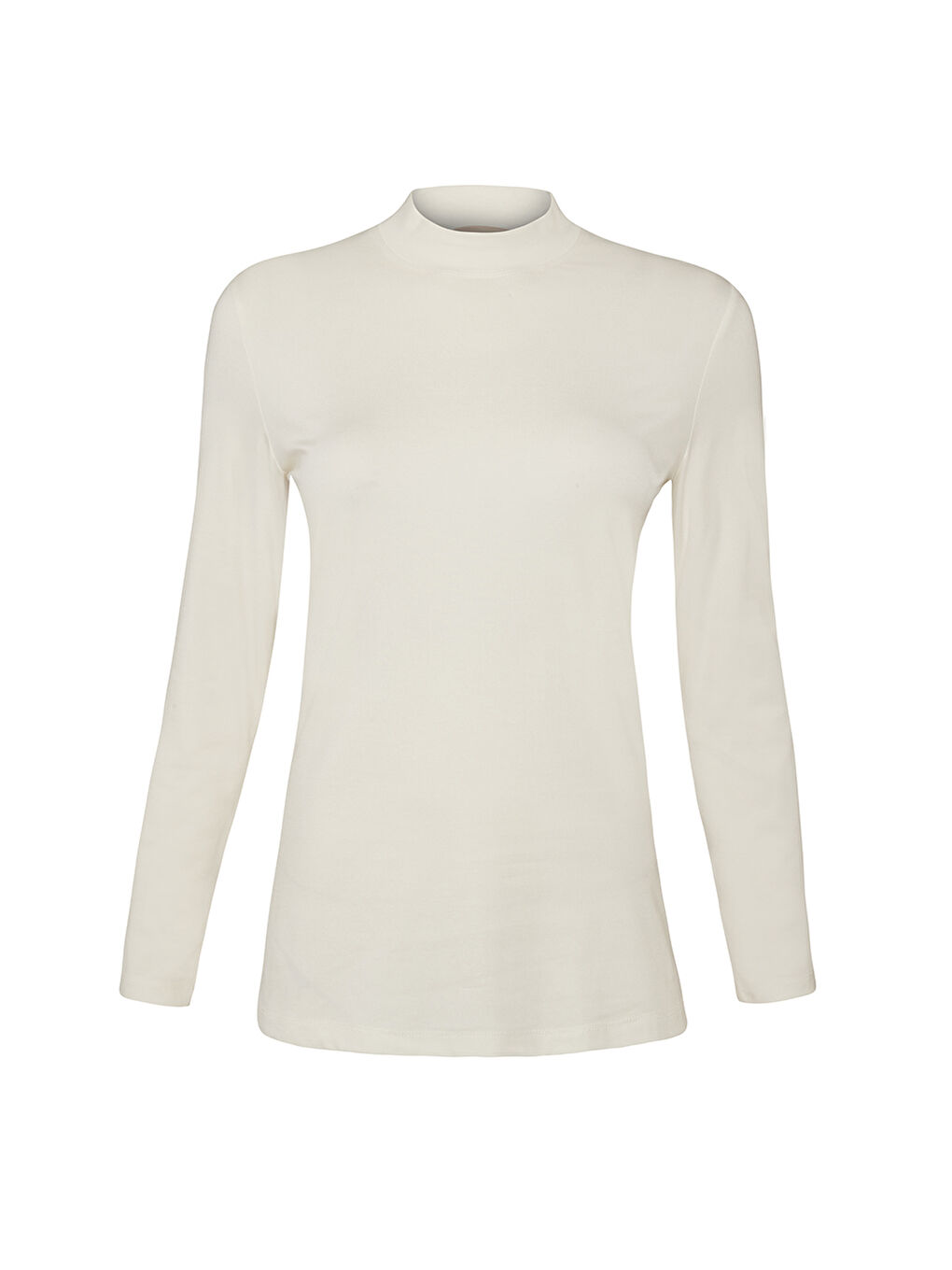 Ekru Örme Basic Bluz